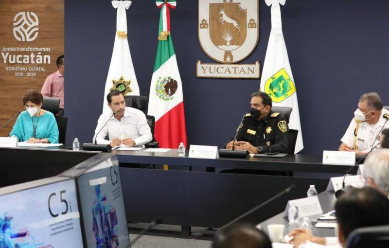 Reafirman en Yucatán la coordinación para fortalecer la seguridad y paz social de las familias