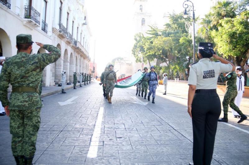 Con llamado a la unidad y la paz, inician en Yucatán las Fiestas Patrias