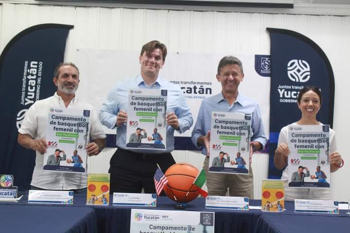 IDEY y Consulado de Estados Unidos presentan clínica de baloncesto