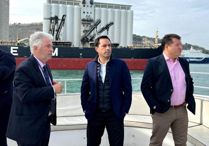 Visita el Gobernador Mauricio Vila Dosal el Puerto de Barcelona, en España, para intercambiar experiencias que contribuyan a impulsar el desarrollo portuario de Yucatán