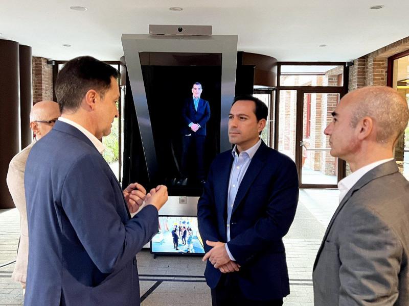 Acude el Gobernador Mauricio Vila Dosal el Centro de Innovación Cisco en Barcelona en busca de experiencias para el desarrollo tecnológico de Yucatán