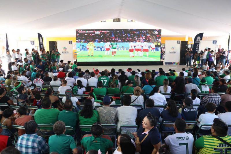 Gran fiesta futbolera se vivió en Kanasín con el "Mundial para Todas y Todos" por el Mundial Qatar 2022
