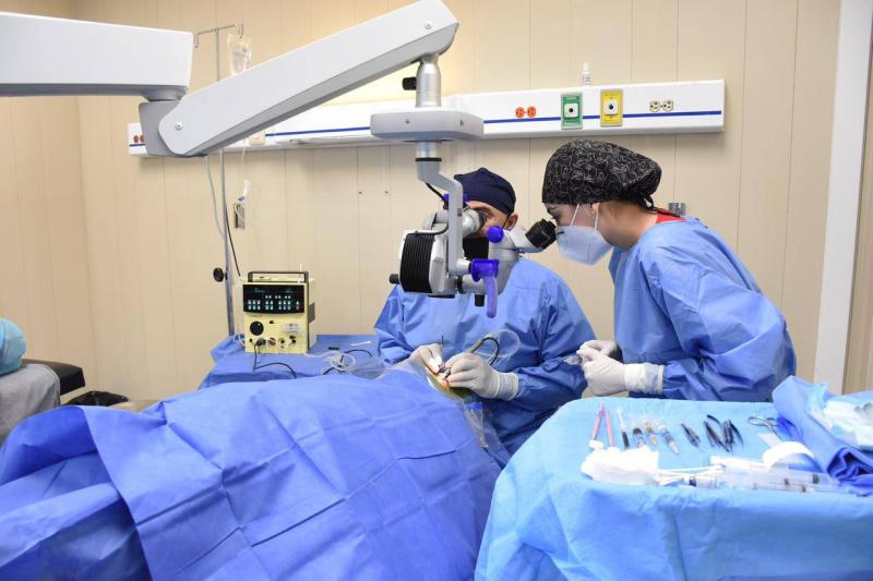 Gobierno del Estado realiza exitosa jornada de cirugías extramuros de cataratas en el sur del estado