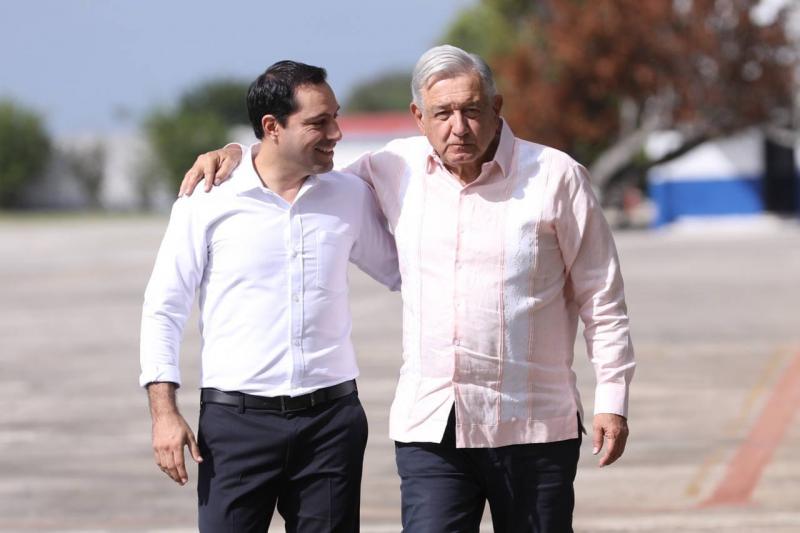 Reiteran el trabajo coordinado el Gobernador Mauricio Vila Dosal y el Presidente Andrés Manuel López Obrador para impulsar el desarrollo de Yucatán