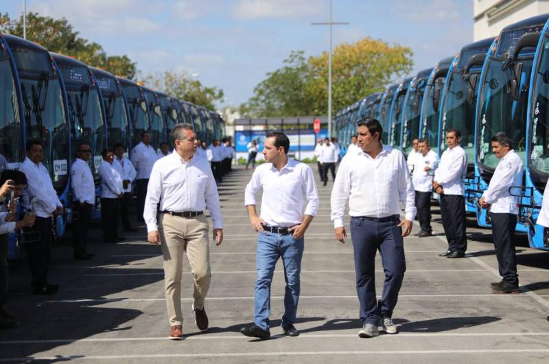 Presenta el Gobernador Mauricio Vila Dosal la integración del Circuito Metropolitano al Sistema de transporte "Va y ven" para seguir transformando el servicio de transporte público en Yucatán