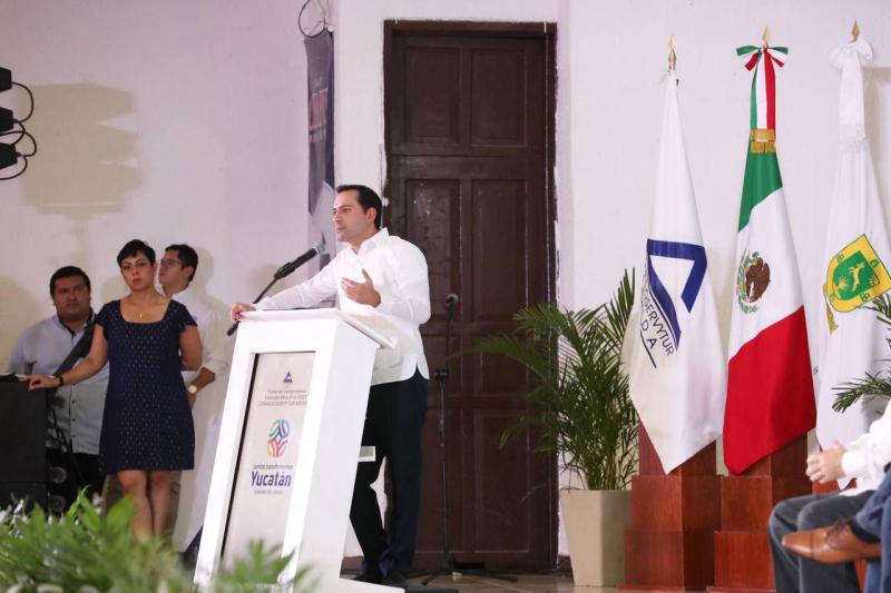 Estado de Derecho y diálogo para todos prevalecen en Yucatán, asegura el Gobernador Mauricio Vila Dosal
