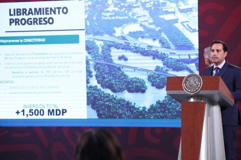 El Gobernador Mauricio Vila Dosal presentó los proyectos estratégicos que se realizan en conjunto con la Federación, en materia de infraestructura portuaria, educativa, energética, hospitalaria y de transporte público