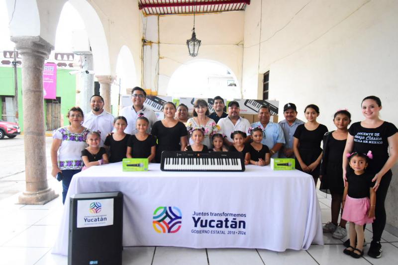 Espacios culturales del sur de Yucatán con más equipo para fomentar valores