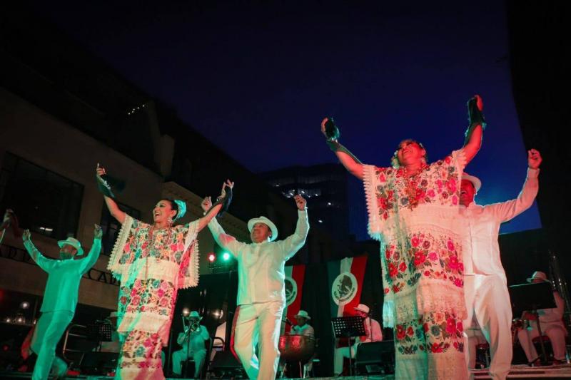 Yucatán presente en la Celebración de los 213 años de Independencia México en Estados Unidos y Canadá