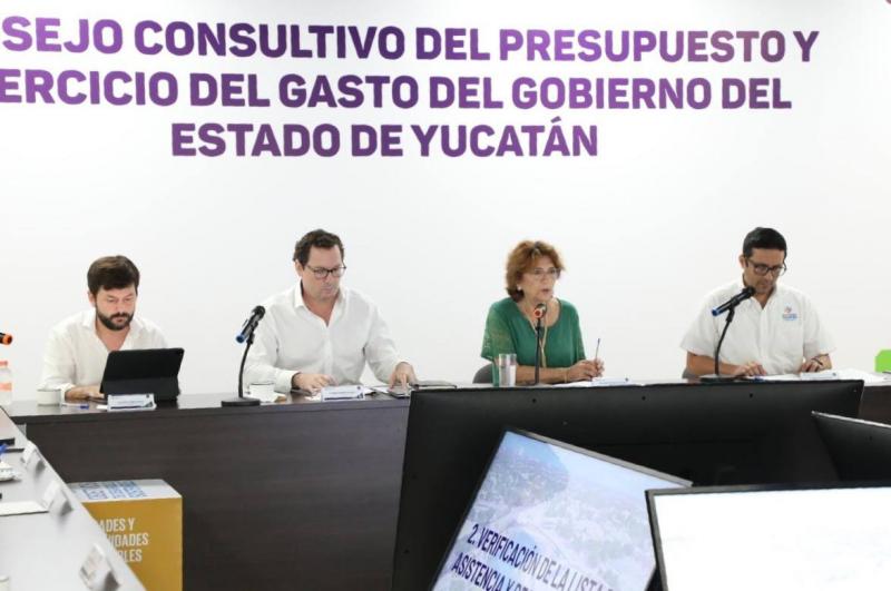 Consejo Consultivo del Presupuesto y Ejercicio del Gasto de Yucatán respalda por unanimidad paquete económico del Gobierno del Estado para el 2024