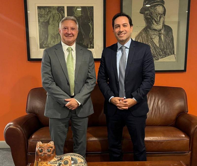 Promociona el Gobernador Mauricio Vila Dosal a Yucatán como la entidad certera para invertir en misión comercial por Estados Unidos