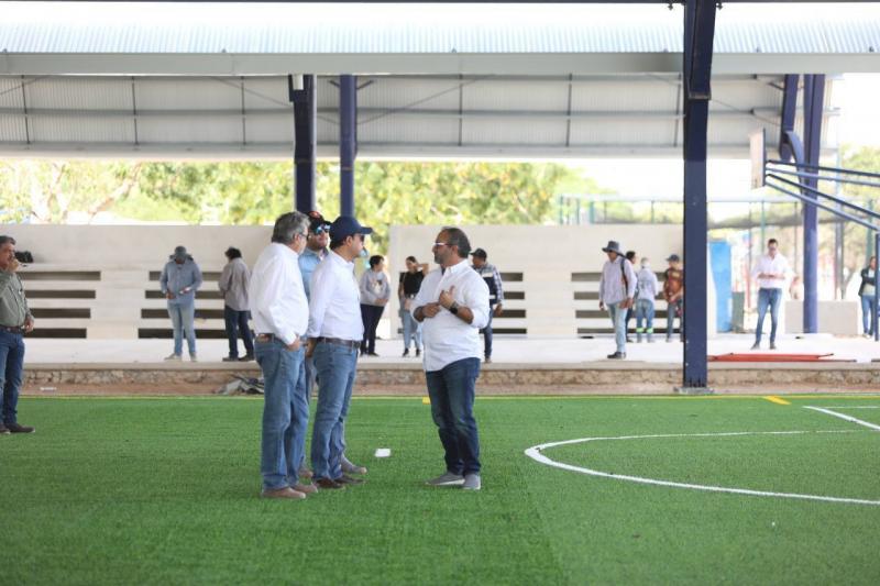 Unidad Deportiva del Sur "Henry Martín", pronto estará lista para el disfrute de las familias yucatecas