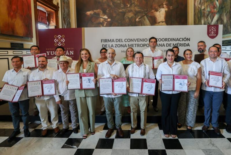 Joaquín Díaz Mena impulsa la planeación conjunta para transformar la Zona Metropolitana de Mérida