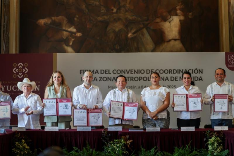 Joaquín Díaz Mena impulsa la planeación conjunta para transformar la Zona Metropolitana de Mérida