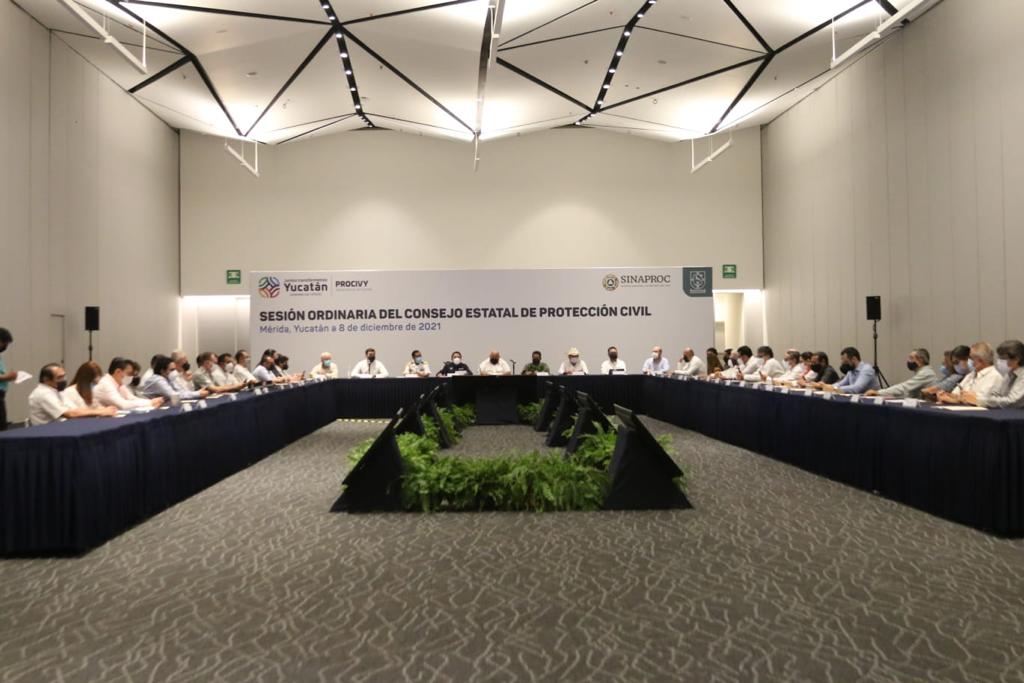 Consejo Estatal de Protección Civil, baluarte de seguridad para Yucatán
