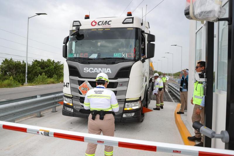 Distribuidor Vial de Progreso entrará en operación la próxima semana