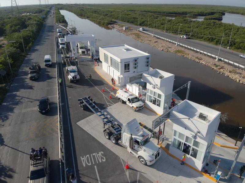Entra en operación el viaducto elevado del libramiento de Progreso