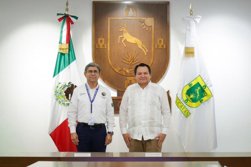 Gobierno del Estado supervisa avances del Puerto de Altura de Progreso