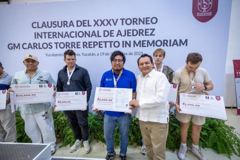 Yucatán se consolida como referente del ajedrez internacional