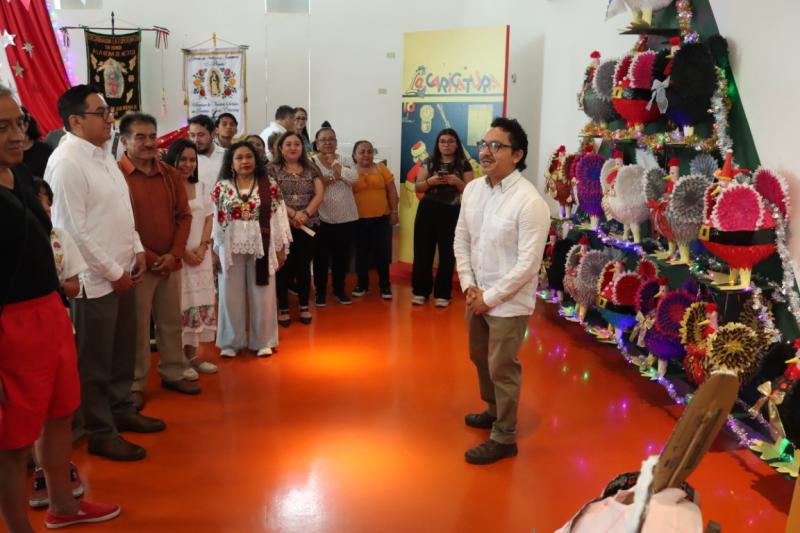 Gran Museo del Mundo Maya presenta exposición sobre celebraciones navideñas en Yucatán
