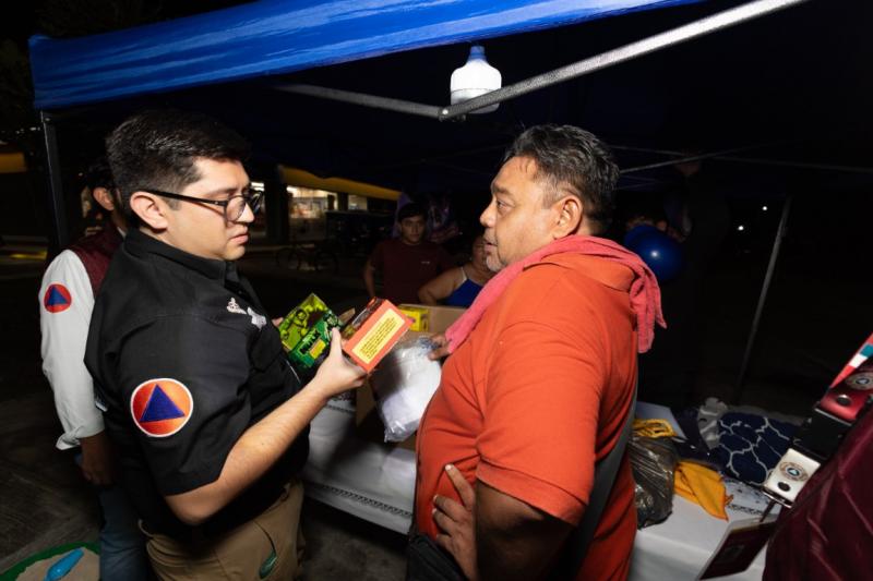 Procivy exhorta a evitar uso de pirotecnia y llama a una compra responsable