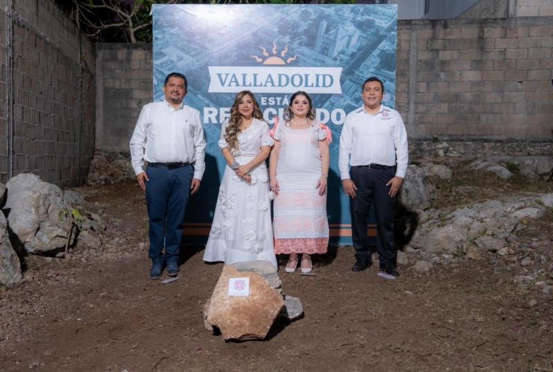 Yucatán fortalece la atención al autismo con la colocación de la primera piedra de la Sala Azul en Valladolid