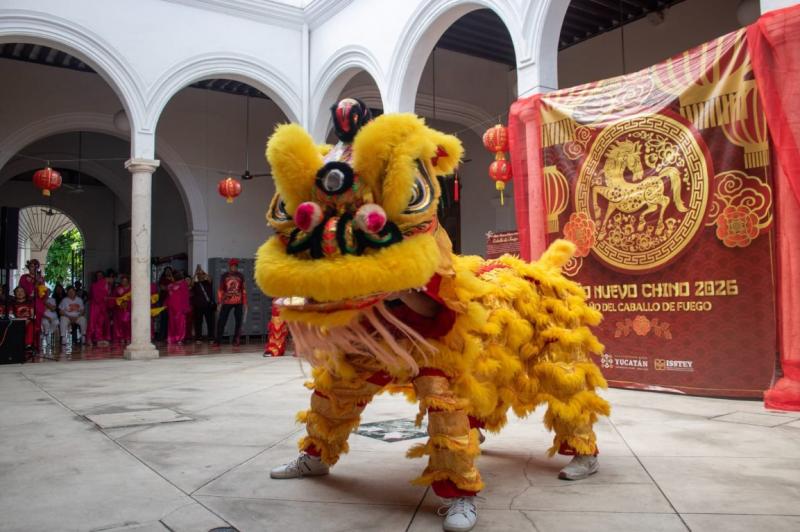 Celebran Año Nuevo Chino con actividades de bienestar para personas adultas mayores