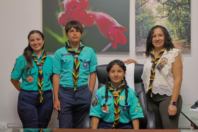 Movimiento scout trabaja a favor de la sociedad y de la naturaleza