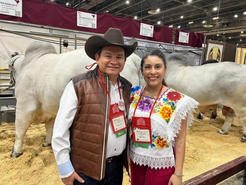 Gobernador Joaquín Díaz Mena promueve en Houston el Congreso Mundial Brahman Yucatán 2026