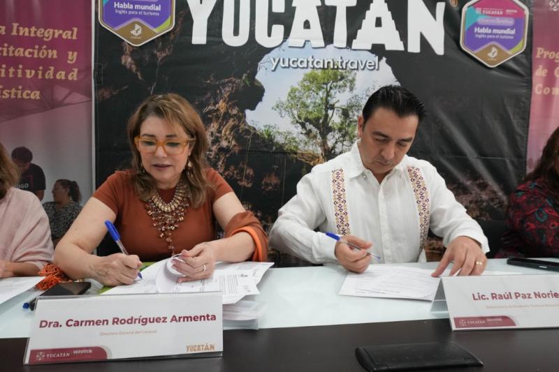 Sefotur y Ceneval firman convenio para impulsar profesionalización del sector turístico