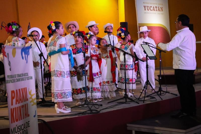 Sedeculta invita a formar parte del programa de coros infantiles Paaxil Kuxtal