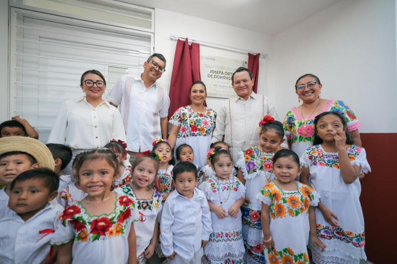 Impulsan educación y desarrollo rural en Ticul con nuevas obras