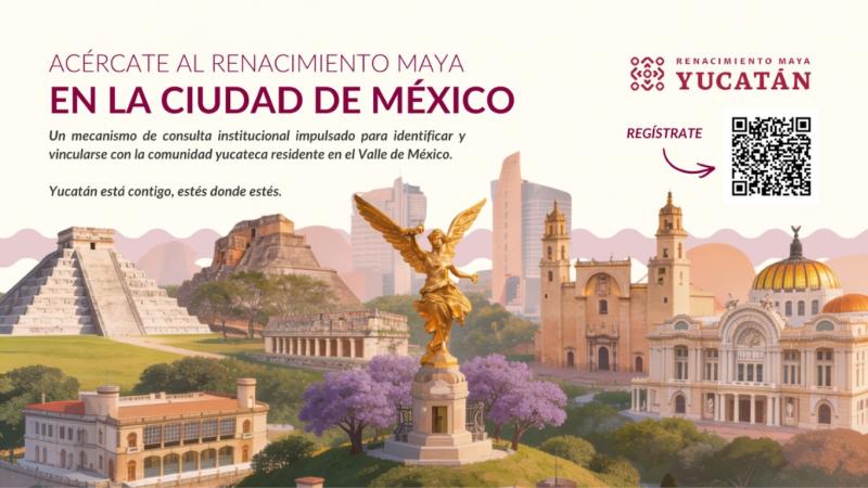 Gobierno del Estado impulsa acercamiento con la comunidad yucateca en CDMX