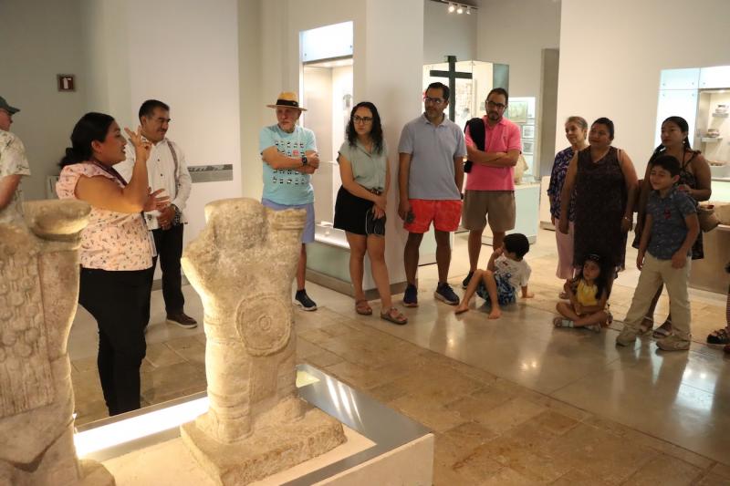 Acercan patrimonio a todas las edades con cartelera gratuita en el Gran Museo del Mundo Maya