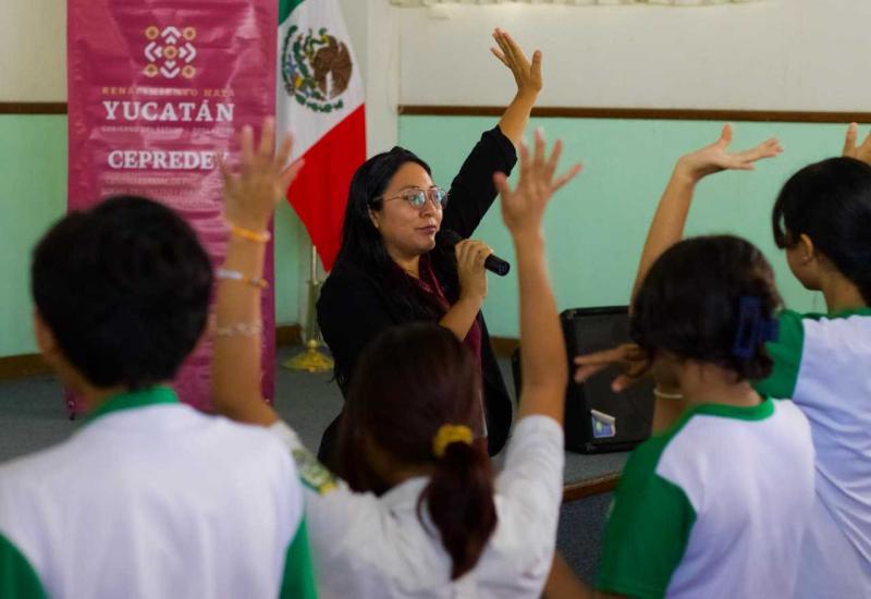Promueve Cepredey la cultura de paz en Yucatán