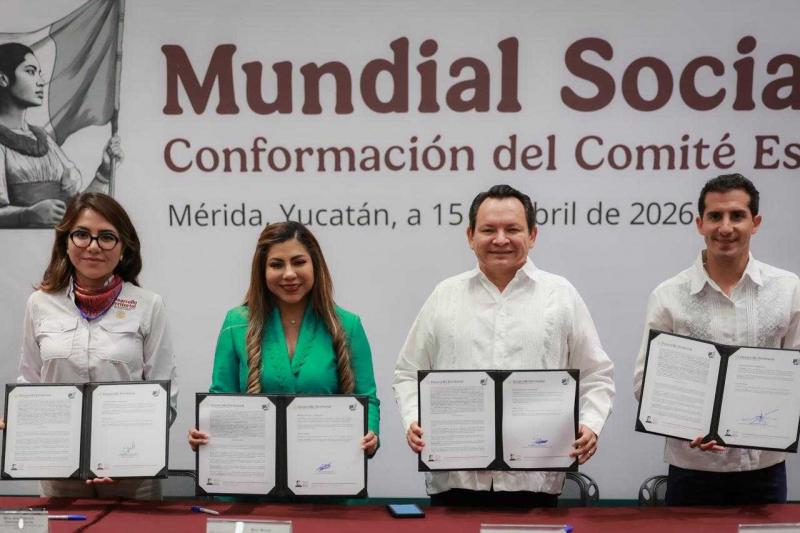 Yucatán se suma al Mundial Social 2026