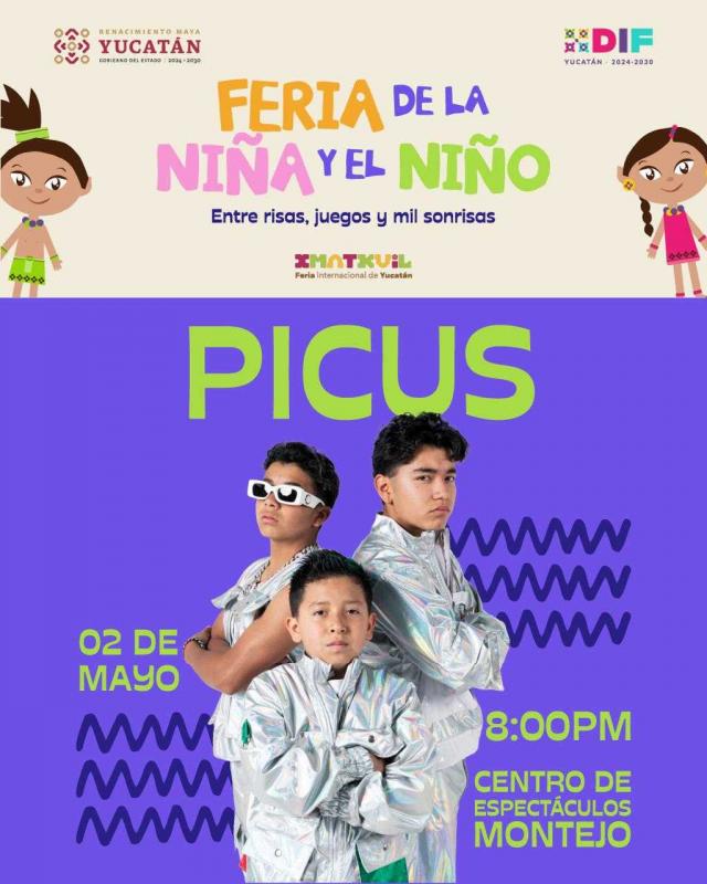 Picus ofrecerá concierto gratuito para las familias yucatecas