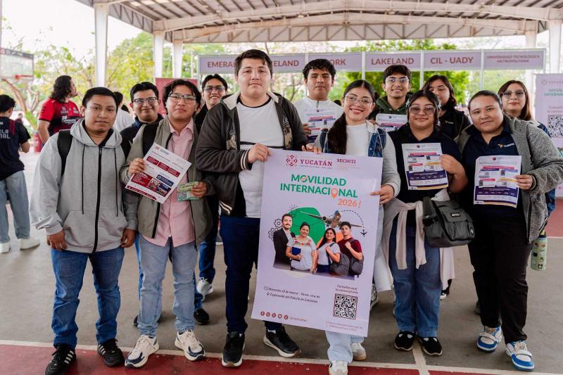 Anuncian resultados del Programa de Movilidad Internacional 2026