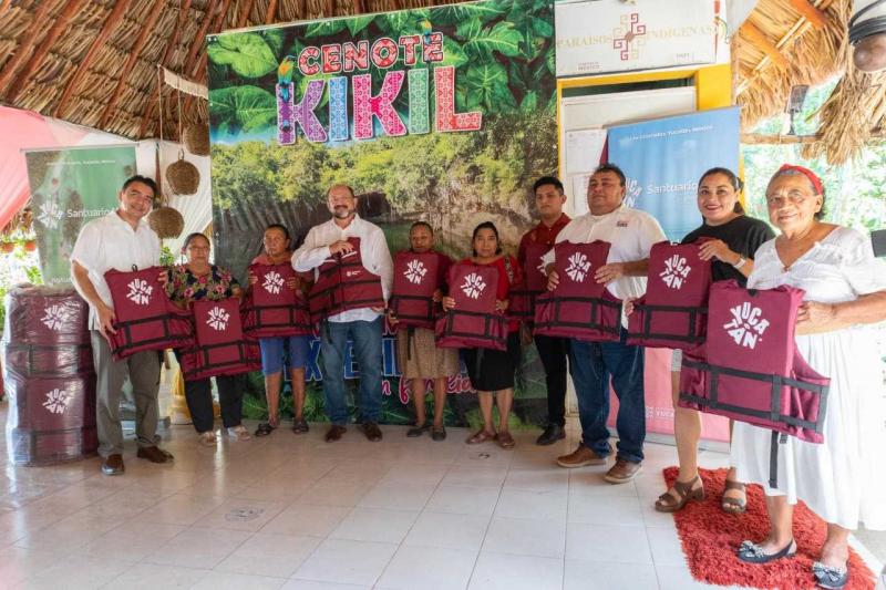 Se fortalece la seguridad de los turistas en Río Lagartos