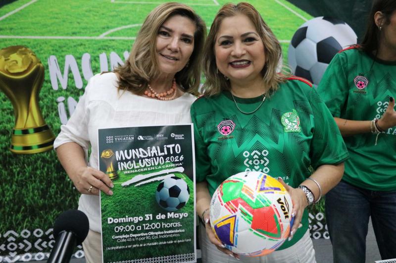 Mundialito Inclusivo 2026 promoverá la integración a través del deporte