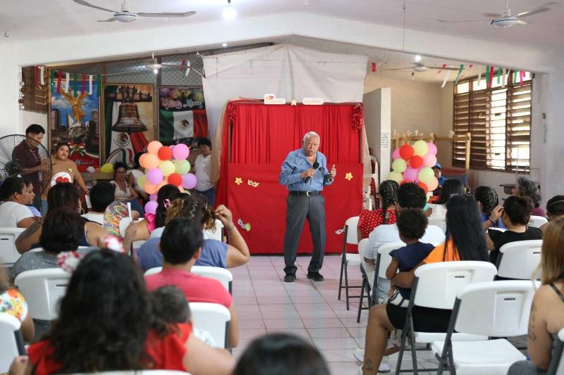 Celebran a las infancias en el Cereso de Mérida