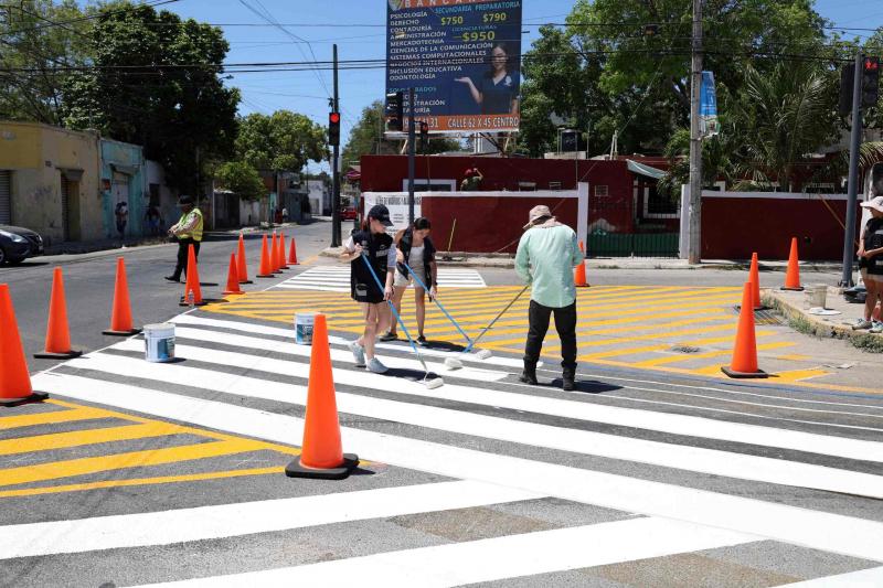 Ponen en marcha acciones para mejorar movilidad escolar en Chuburná de Hidalgo