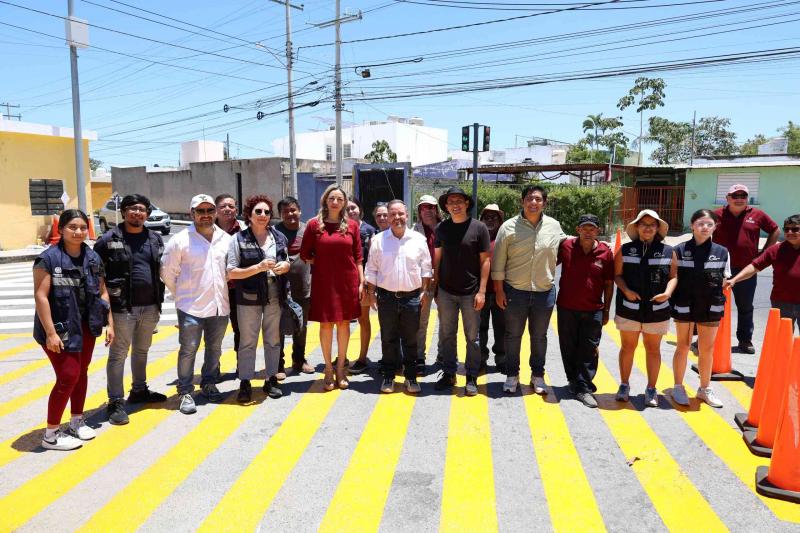 Ponen en marcha acciones para mejorar movilidad escolar en Chuburná de Hidalgo