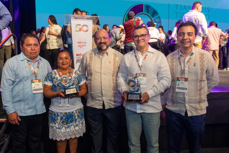 Yucatán afianza su liderazgo turístico con premios nacionales en el Tianguis Turístico México 2026