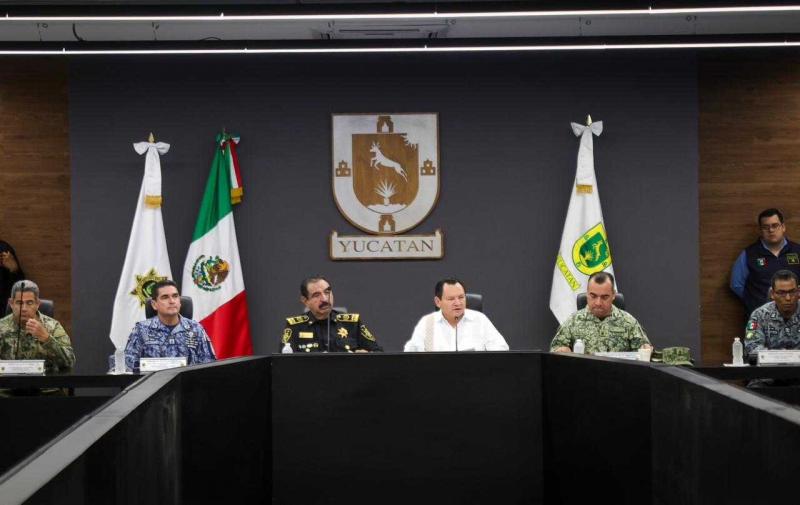 Fortalecen coordinación y prevención para mantener seguridad en Yucatán