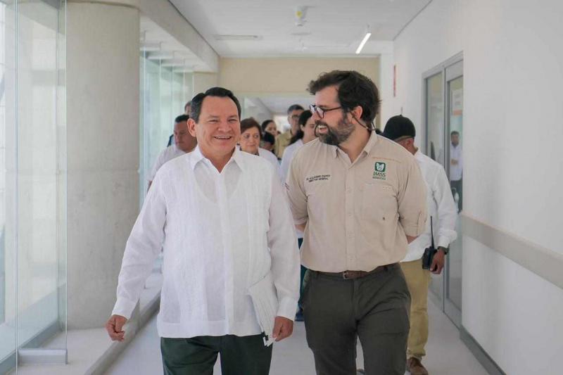 Supervisan fase final para la apertura del nuevo Hospital General "Dr. Agustín O’Horán"