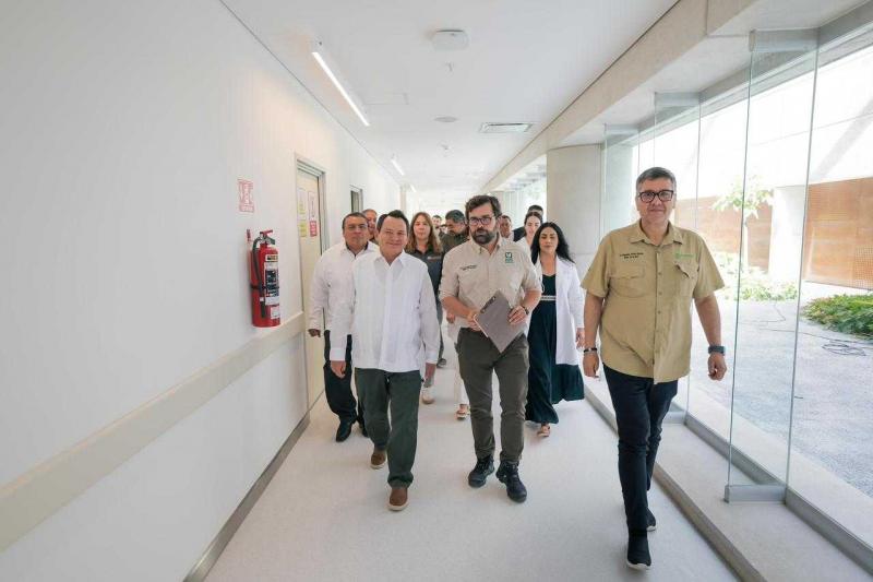 Supervisan fase final para la apertura del nuevo Hospital General "Dr. Agustín O’Horán"