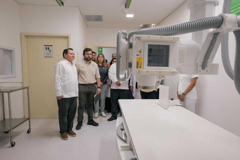 Supervisan fase final para la apertura del nuevo Hospital General "Dr. Agustín O’Horán"