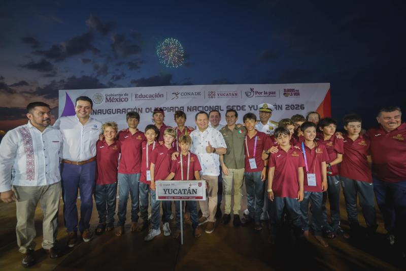Yucatán inaugura competencias de vela de la Olimpiada Nacional Conade 2026