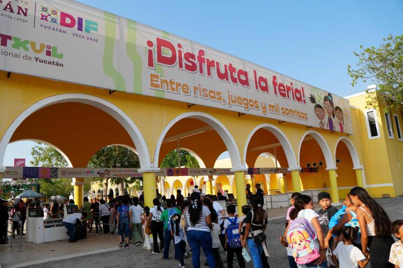 Con más de 20 mil asistentes, concluye la Feria de la Niña y el Niño y la Fiesta de Mamá